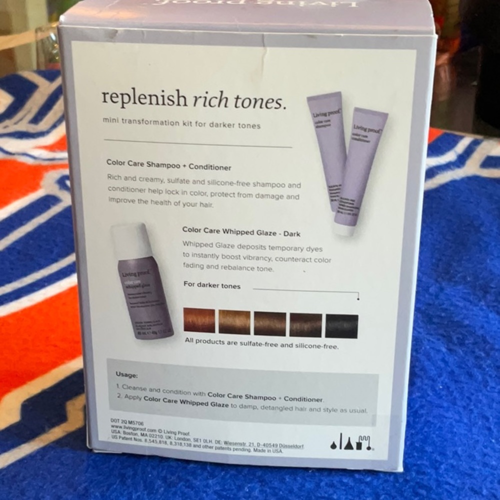 Living Proof Replenish Rich Tones Mini Transformation Kit, NIB - Picture 3 of 12